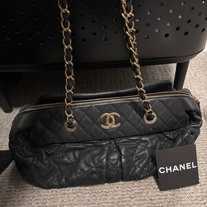 Authentic Chanel bowling bag
